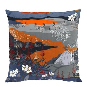 Arvidssons Textil Fjällvandring kuddfodral 47x47 cm orange