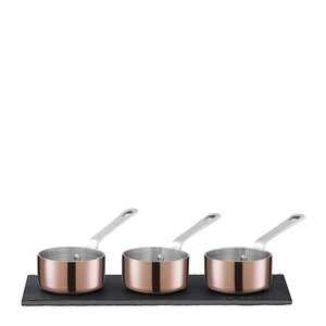 Scanpan Maitre D- minigrytset 3 delar 6 cm koppar