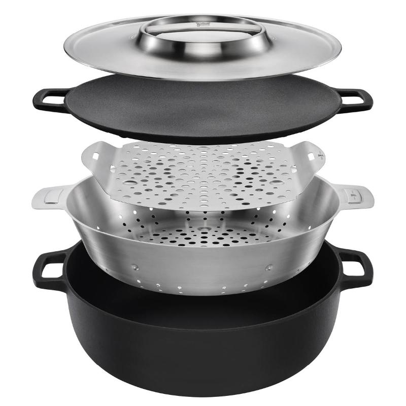 Fiskars Norden Grillkorg/ånginsats 30cm