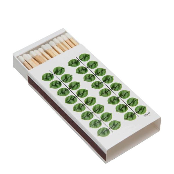 Stig L Berså tändsticksask grön