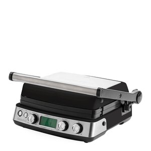 GreenPan Elite kontaktgrill blank svart