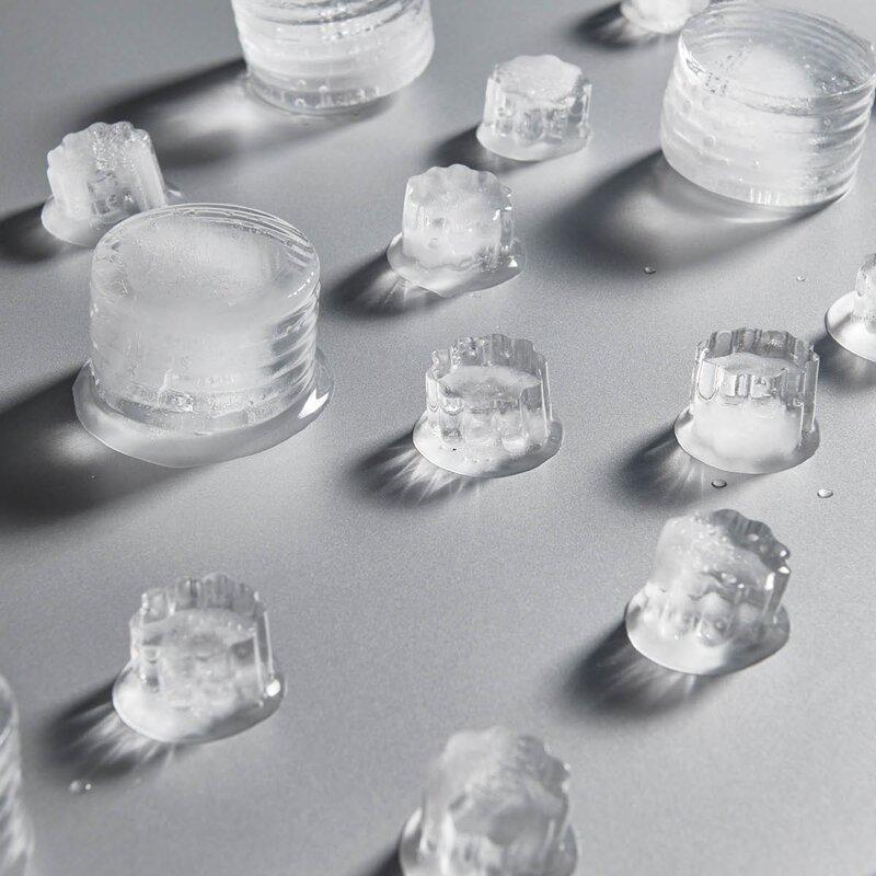 Kosta Boda Viva isbitsform 13 cl 4-pack havsblå