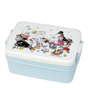 Rätt Start Mumin matlåda 18,5x12 cm Picknick blå