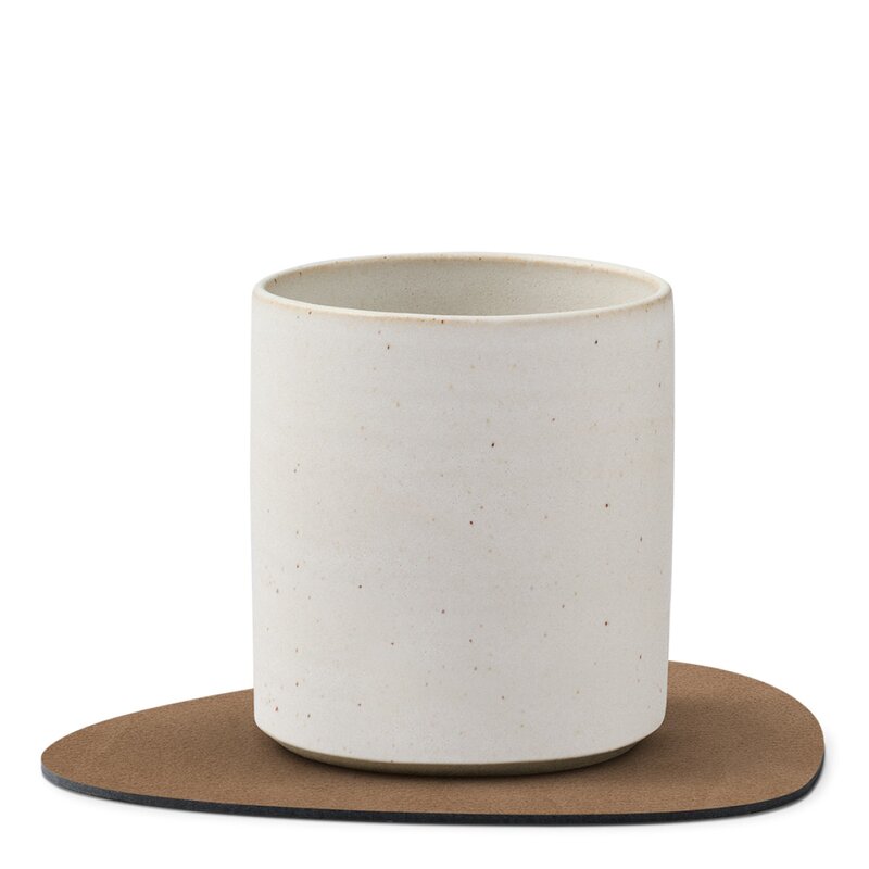 LIND DNA Nupo Curve Glasunderlägg 11x13 cm Brown