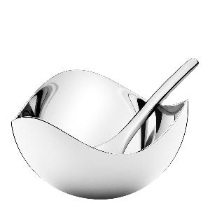 Georg Jensen Bloom Saltkar med sked