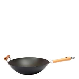 Dexam School of Wok wokpanna 36 cm med bambuhandtag