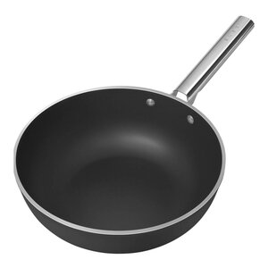 SMEG wokpanna 30 cm keramisk svart