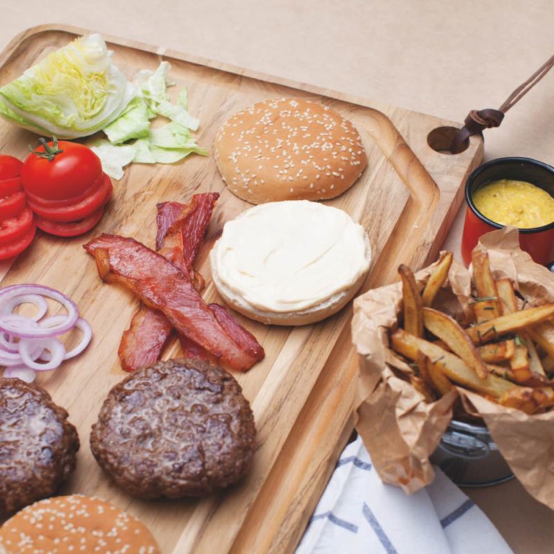 Tramontina Wooden board skärbräda 40x24 cm teak