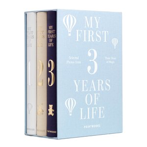 Printworks My First 3 Years fotobok 3-pack