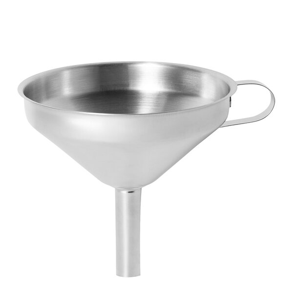 Anders Petter Steel Essentials tratt 12 cm blankt stål