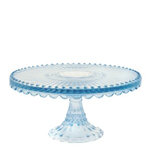 GreenGate Everyday Alice tårtfat 20 cm pale blue