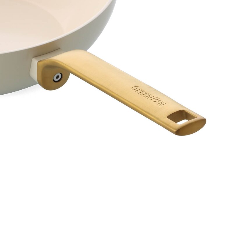 GreenPan Evolution keramisk stekpanna 2 delar 20+28 cm creme