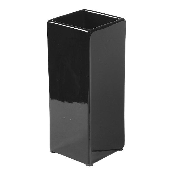 Kub Diskborsthållare 15 cm Svart
