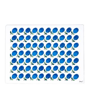 Stig L Prunus bordstablett 40x30 cm blå plommon