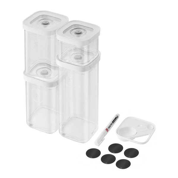 Zwilling Fresh & Save Cube förvaringsset kvadratisk 6 delar plast