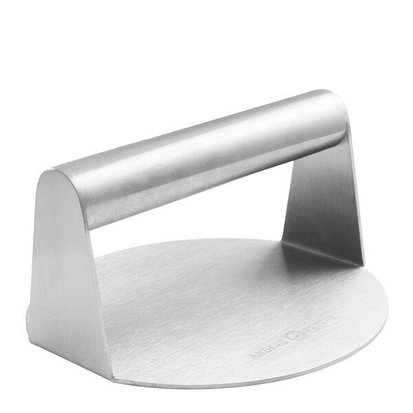 Anders Petter Steel Essentials hamburgerpress 14 cm borstat stål
