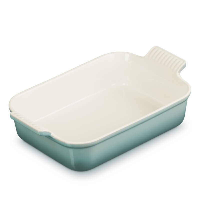 Le Creuset Heritage ugnsform 26 cm 2,4 L sea salt