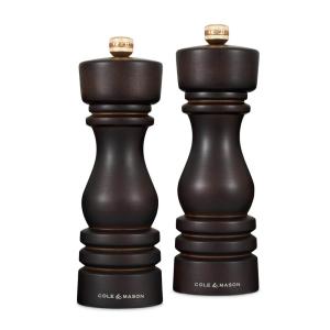 Cole & Mason London Salt- och Pepparkvarnset 18 cm Brun