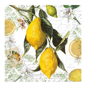 Ambiente Servett 33x33 cm 20-pack Lemon