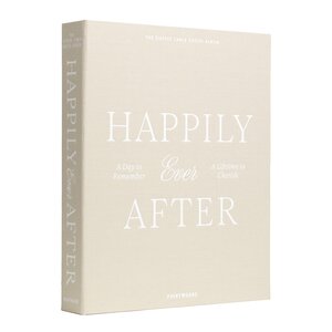 Printworks Bröllopsalbum Happily Ever After 32,5x26,7 cm beige