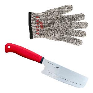 Satake Barnkniv med skyddshandske