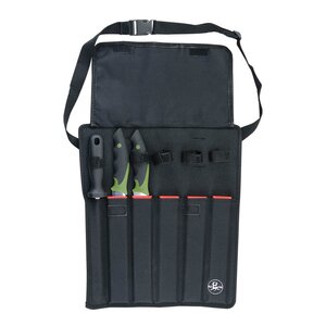 Brusletto Slaktset knivset 4 delar svart/grön