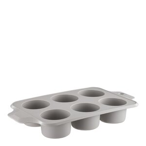 Modern House bAYk muffinsform för 6 muffins 0,9 L sand