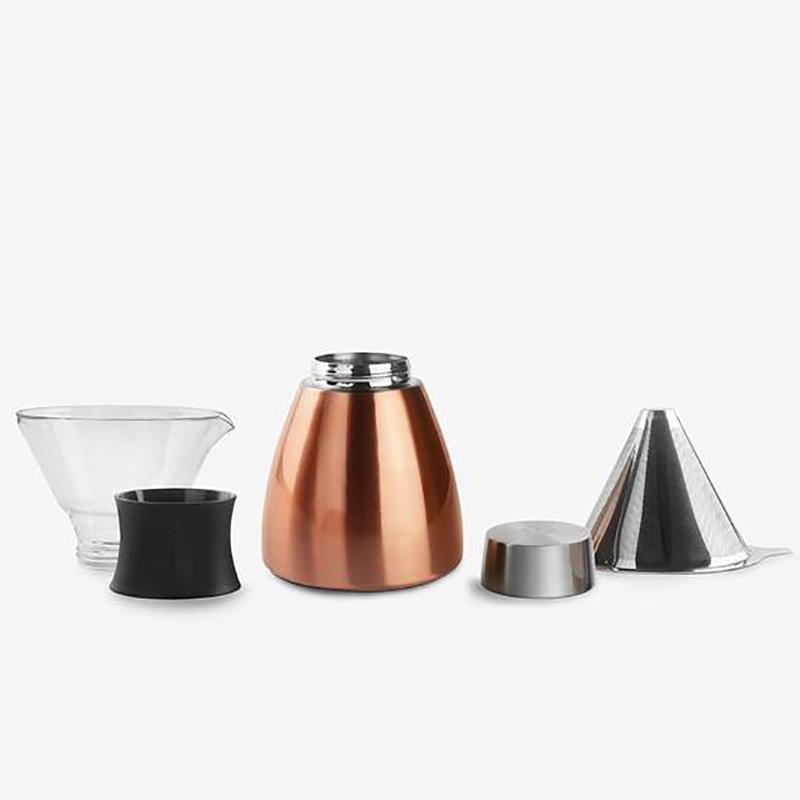 Asobu Pour Over Bryggare 1 L Koppar/Svart