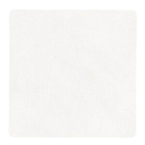 LIND DNA Square Nupo glasunderlägg 10 cm Pure White