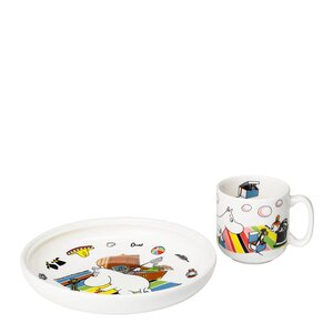 MoominArabia Mumin barnservis 2 delar Mumintrollet