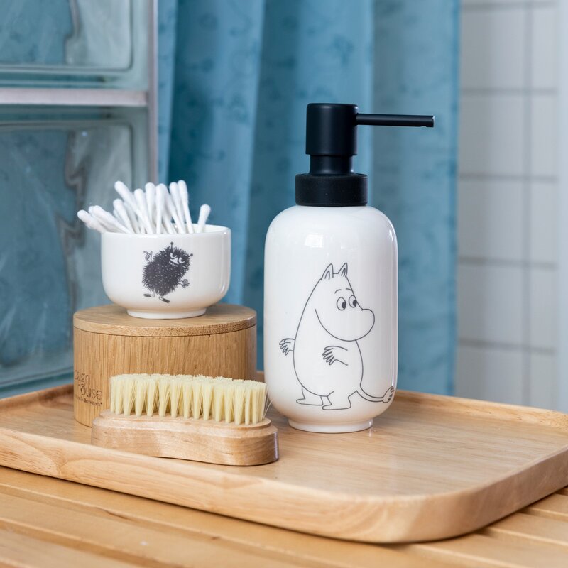 Dsignhouse x Moomin Mumin tvålpump 35 cl vit