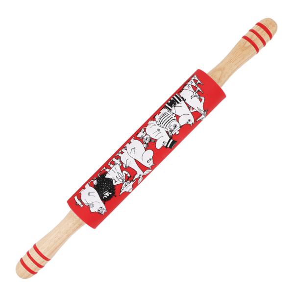 Mumin Silikonkavel 47 cm Röd
