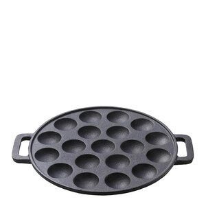 Skottsberg Poffertjes mini plättlagg i gjutjärn 24 cm