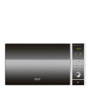 Caso Mikrovågsugn Ceramic Chef Silver/Svart