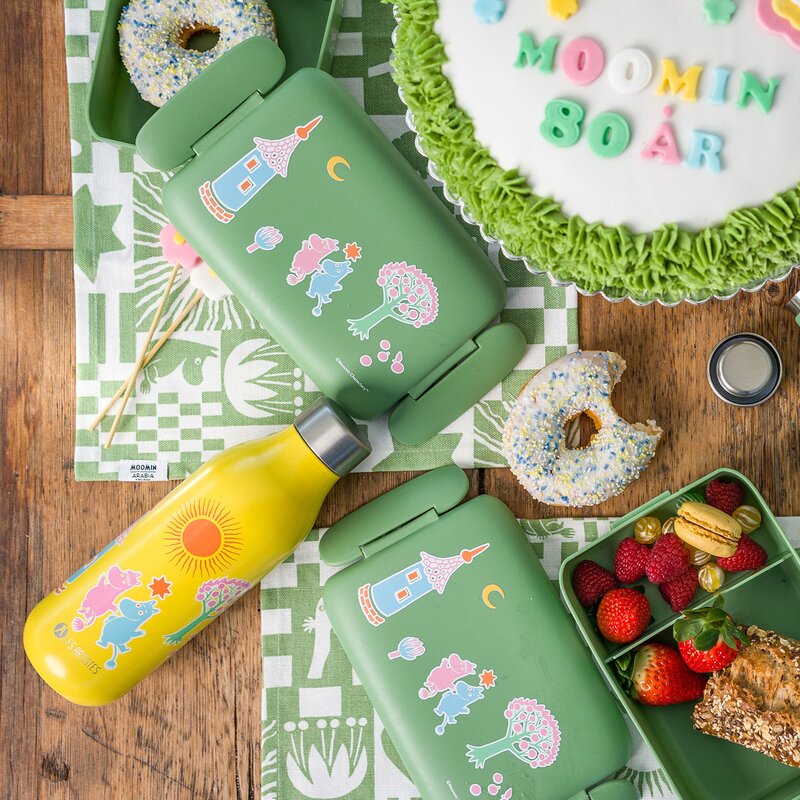 Modern House Mumin Fest termosflaska 0,5 L gul/multi