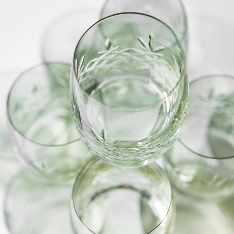 Frederik Bagger Crispy Aqua Glas 23 cl 2-pack Emerald