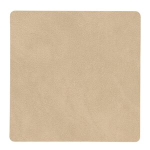 LIND DNA Nupo Square Glasunderlägg 10x10 cm Sand