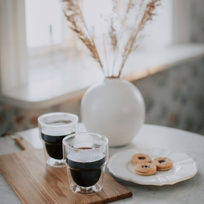 Dorre Kaffemugg 32 cl 2-pack dubbelväggad Klar