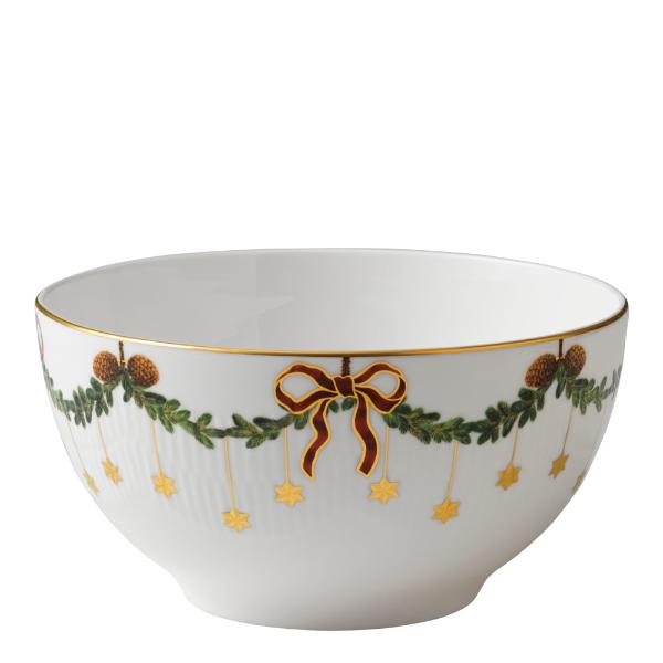 Star Fluted Christmas Skål 1,8 L