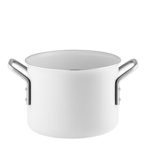 Eva Trio White Line gryta 2,5 L 16 cm keramisk Slip-Let® beläggning