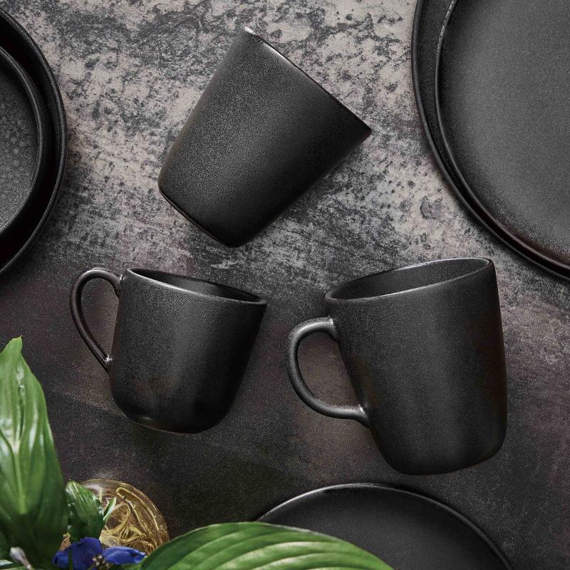 Aida Raw Mugg  35 cl Titanium Black 