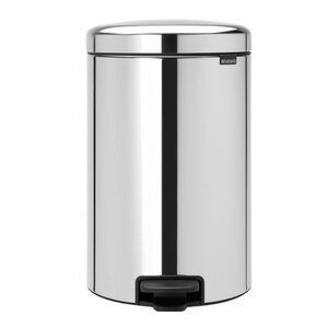Brabantia NewIcon pedalhink 20 L blankt stål