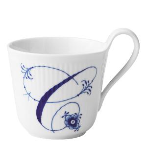 Royal Copenhagen Blue Fluted Pl Alphabet Mugg 33 cl C