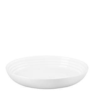 Le Creuset Signature pastatallrik 22 cm white