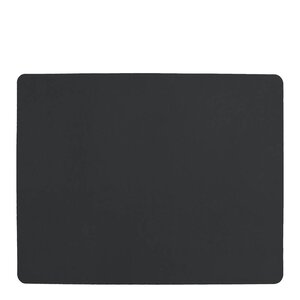 Aida Rektangulär bordstablett silikon 42x33 cm Black