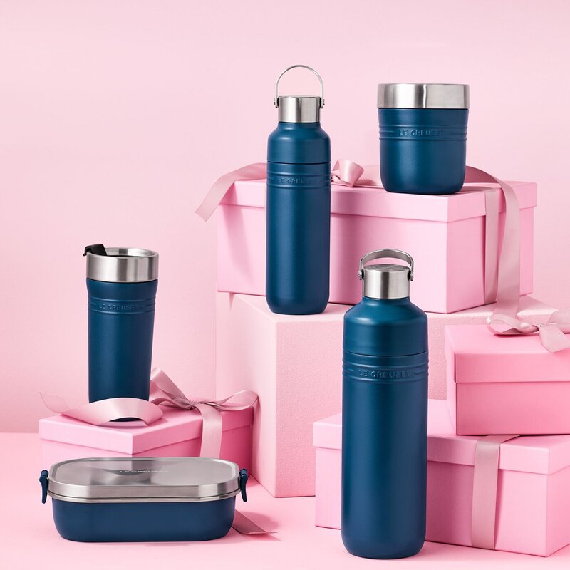 Le Creuset On The Go termosflaska 0,5 L deep teal