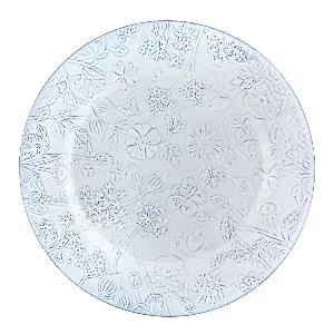 Bordallo Pinheiro Flora tallrik 34,5 cm antikvit