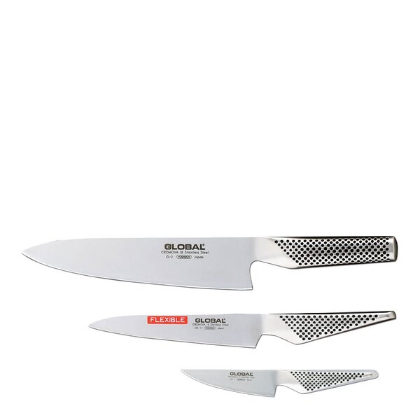 Global Classic knivset 3 delar G-2/GS-1/GS-11