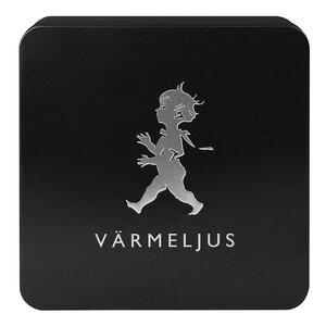 SOLSTICKAN Värmeljuslåda för 100 ljus Svart matt