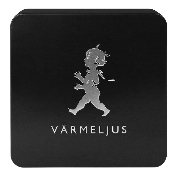 SOLSTICKAN Värmeljuslåda för 100 ljus Svart matt